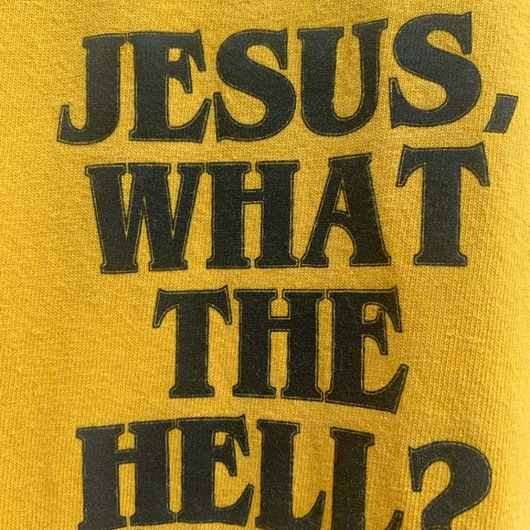 Stolen Project JESUS, WHAT THE HELL? t-shirt 2019 HTF - Picture 3 of 5